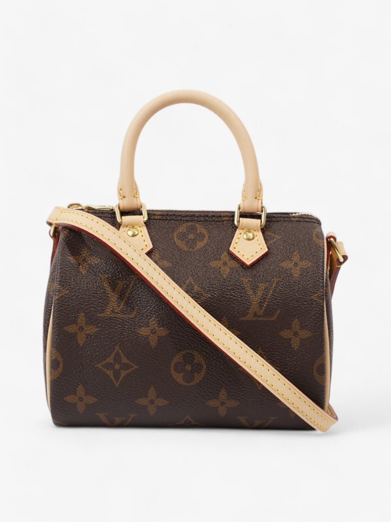  Louis Vuitton Speedy Monogram Coated Canvas Nano