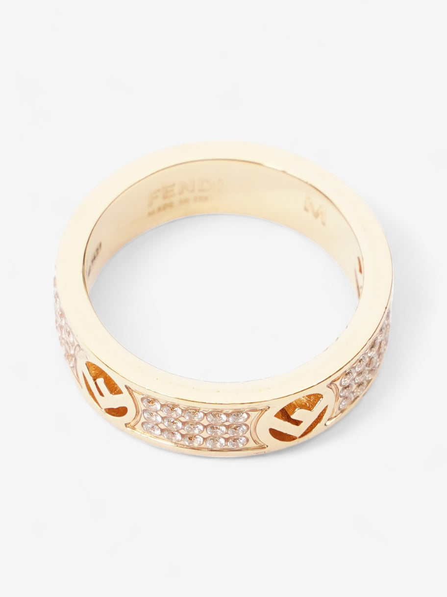 Fendi F is Fendi Ring Gold Base Metal Medium (54mm) Image 2