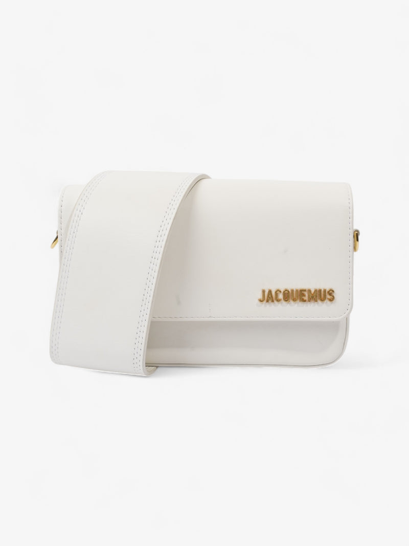  Jacquemus Le Carinu White Leather