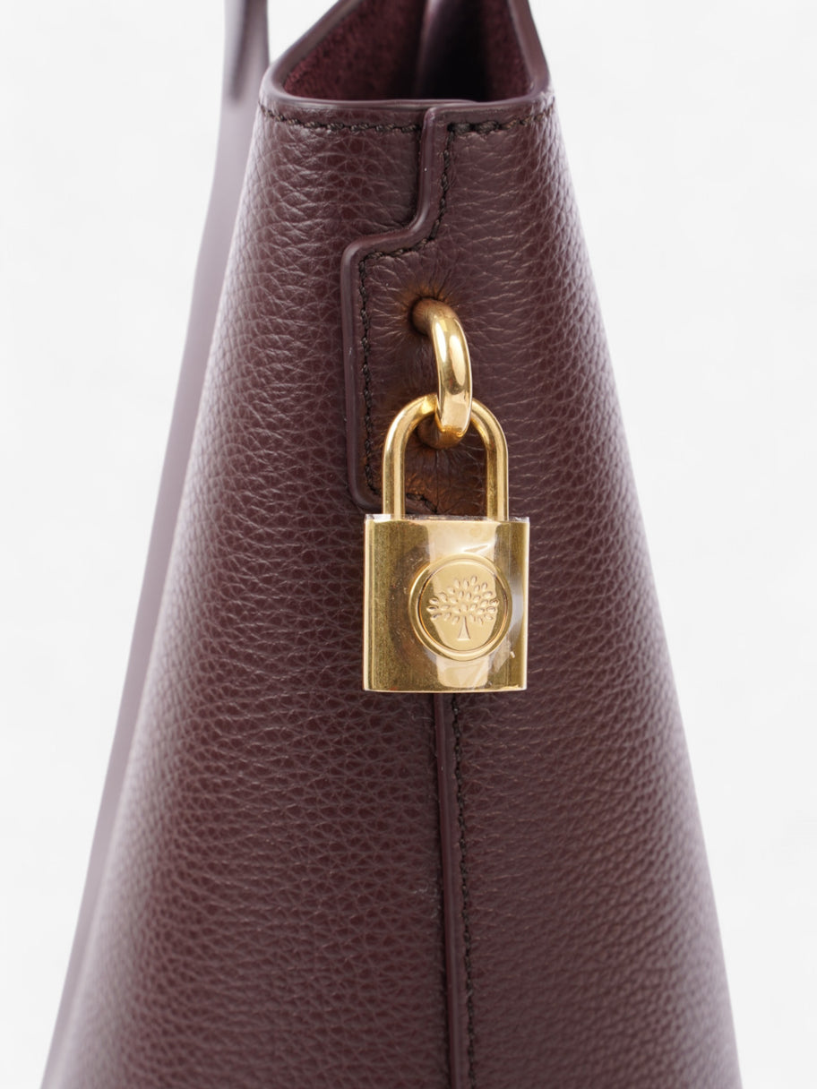 Mulberry Lily Tote Oxblood Calfskin Leather Image 6