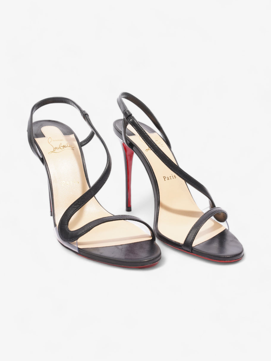 Christian Louboutin Rosalie 100 Black Leather EU 39 UK 6 Image 2