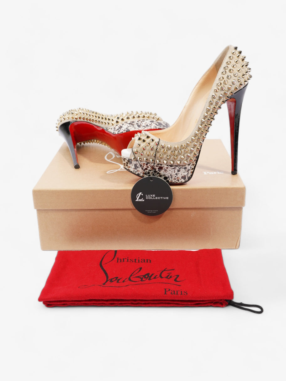 Louboutin lady peep spikes hotsell