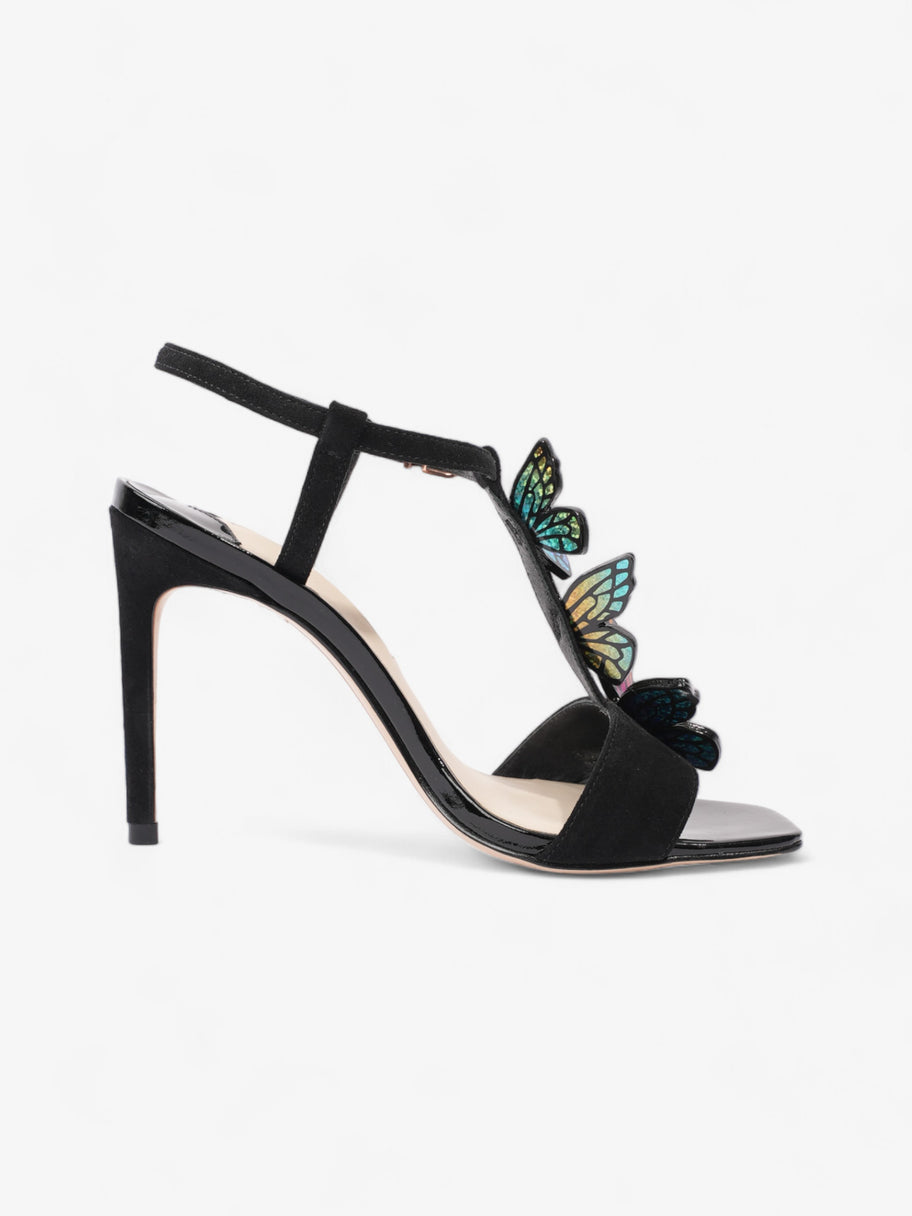 Sophia Webster Riva 80mm Black / Rainbow Suede EU 37.5 UK 4.5 Image 4