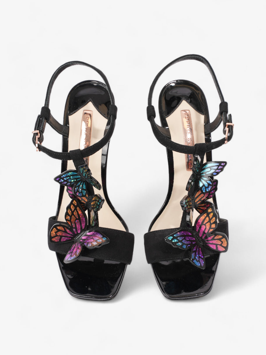 Sophia Webster Riva 80mm Black / Rainbow Suede EU 37.5 UK 4.5 Image 8