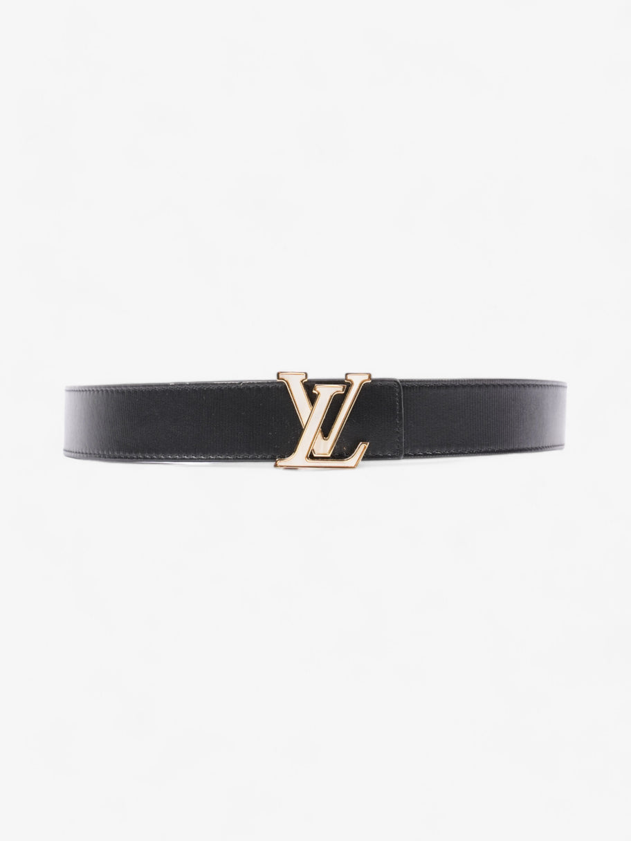 Louis Vuitton LV Seaside Reversible Belt Black Gold Leather 90cm 3 Luxe Collective