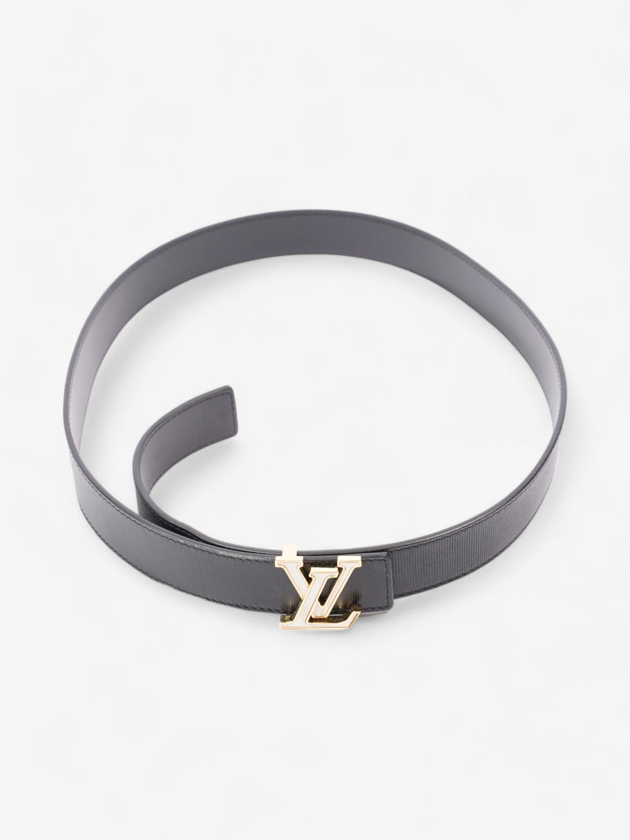 Black and white louis vuitton belt best sale