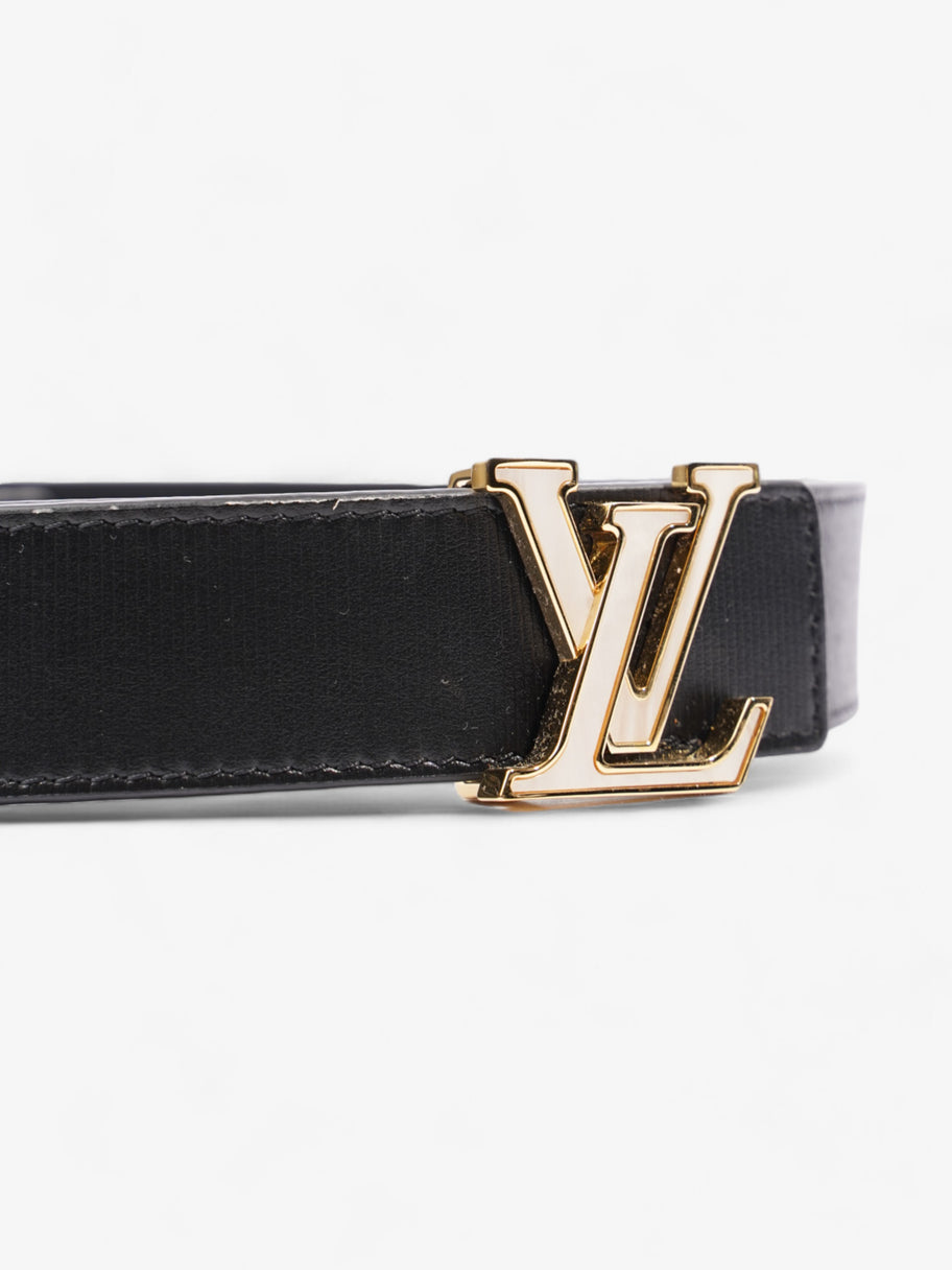 Louis Vuitton LV Seaside Reversible Belt Black Gold Leather 90cm 3 Luxe Collective