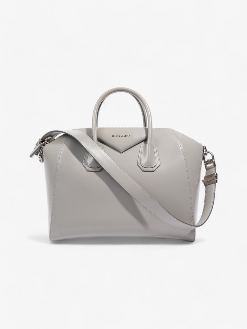  Givenchy Antigona Grey Calfskin Leather Medium