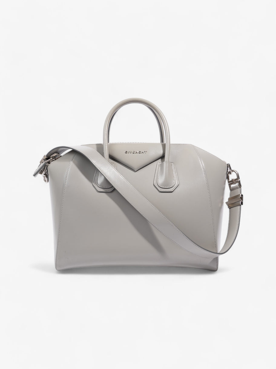 Givenchy Antigona Grey Calfskin Leather Medium Image 1