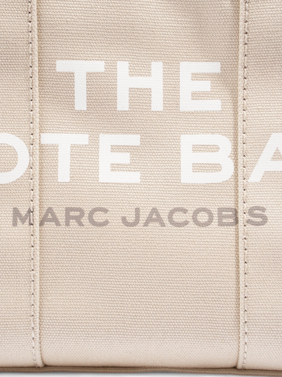 Marc Jacobs The Tote Bag Sand / Light Green Cotton Small Image 7