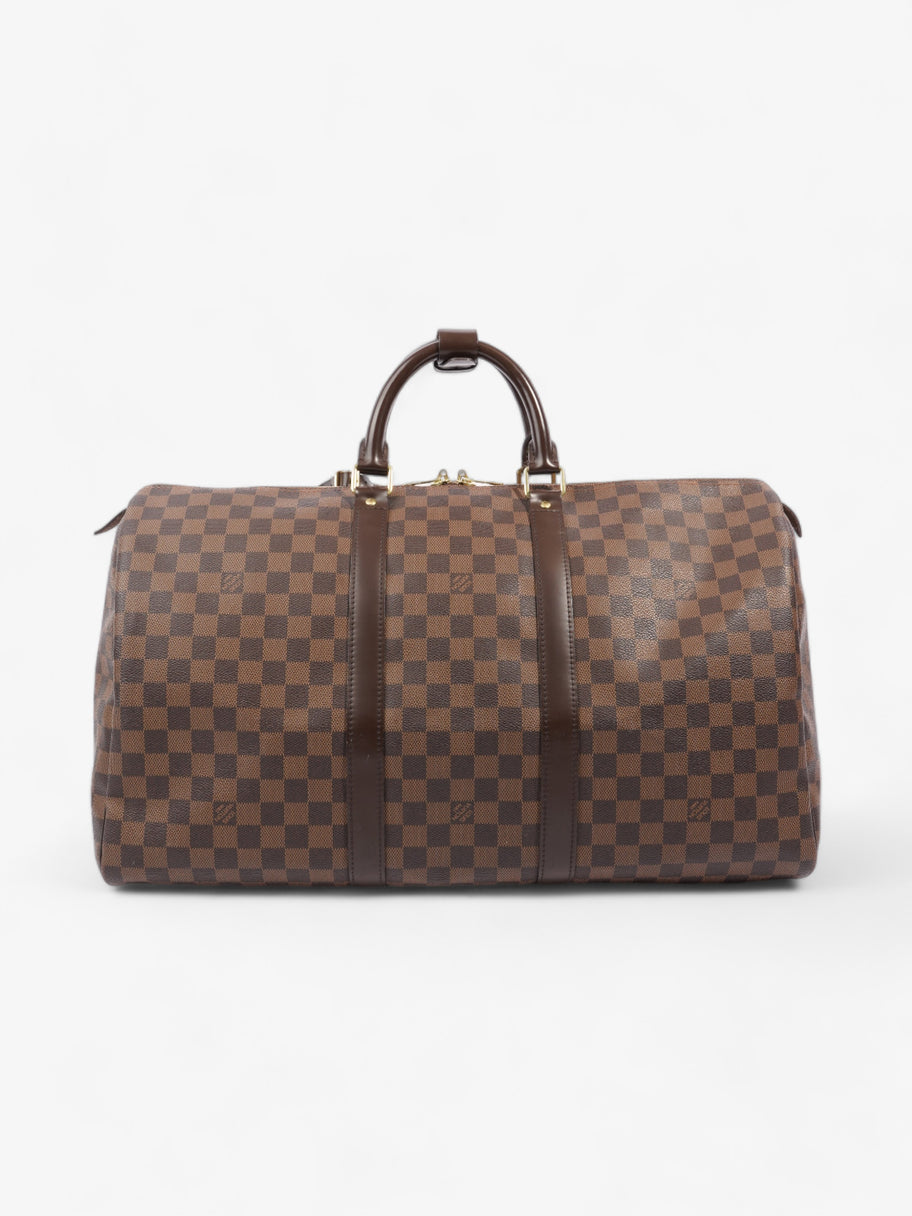 Louis Vuitton Keepall 50 Damier Ebene Coated Canvas Image 4