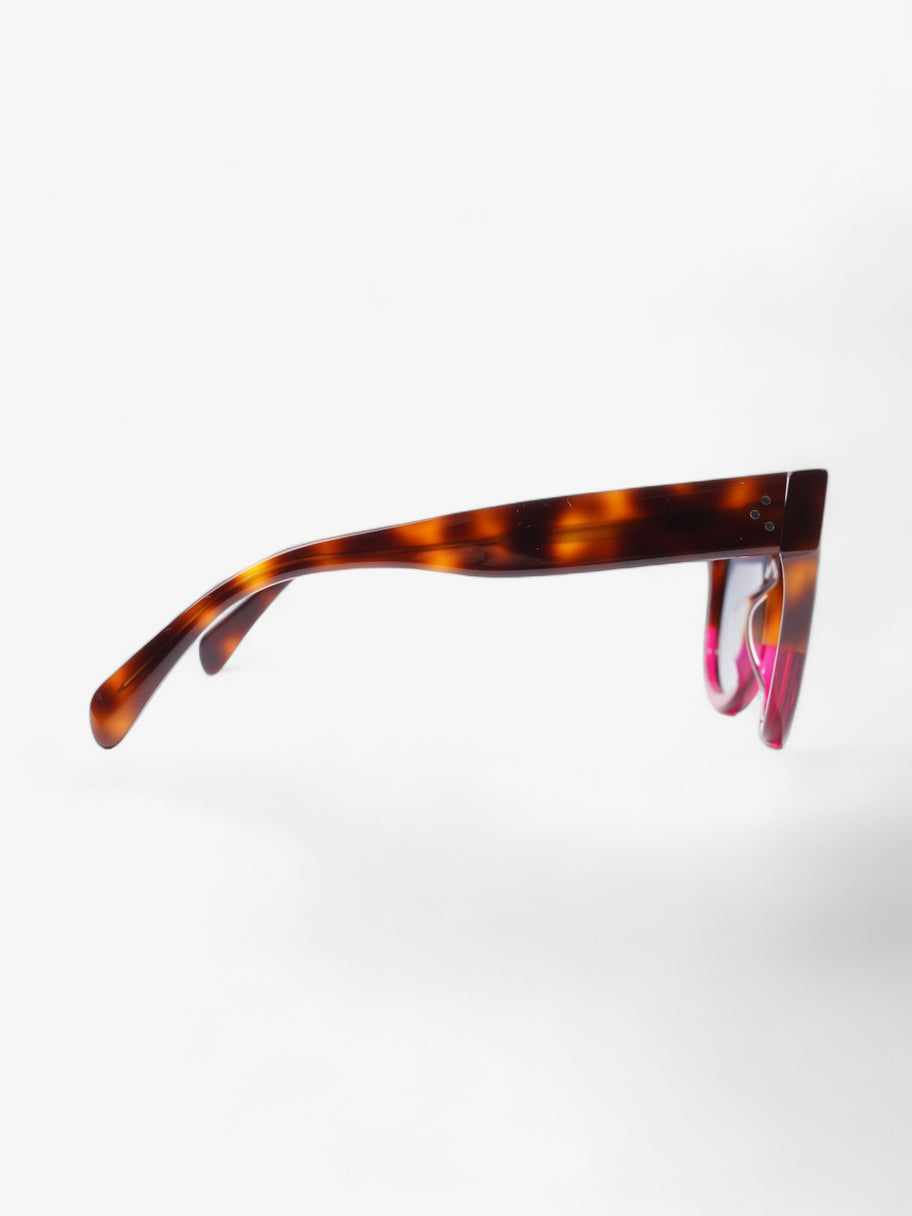 Celine Shadow Sunglasses Havana Brown / Fuschia Acetate 150mm Image 4