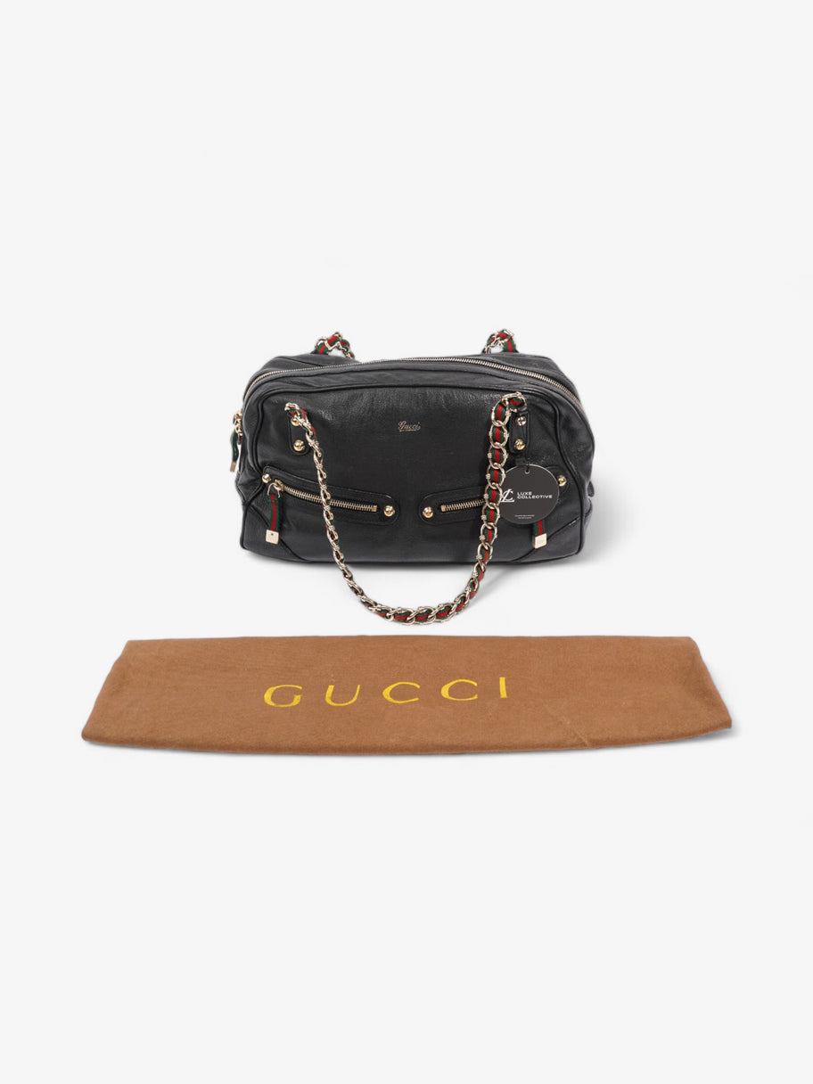 Gucci Gucci Capri Chain Black Leather Image 10