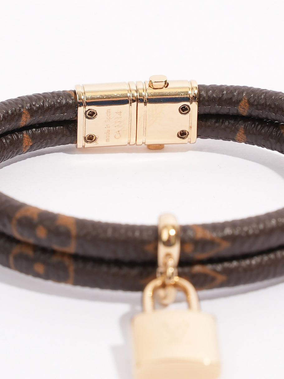 Louis Vuitton Keep It Twice Bracelet Monogram / Gold Canvas Image 4