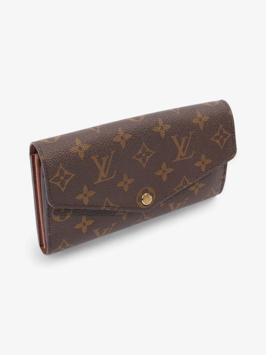 Louis Vuitton Sarah Wallet Monogram / Gold Canvas Image 6