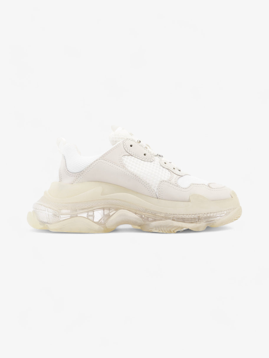 Balenciaga Triple S Clear Sole White Mesh EU 40 UK 7 Image 4