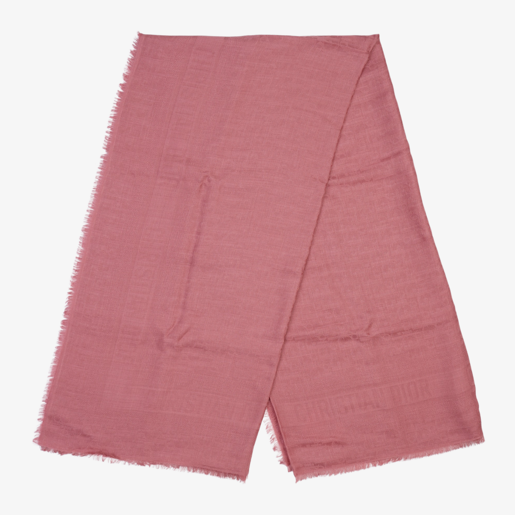 Dior Oblique Shawl Pink Wool, Silk and Cashmere