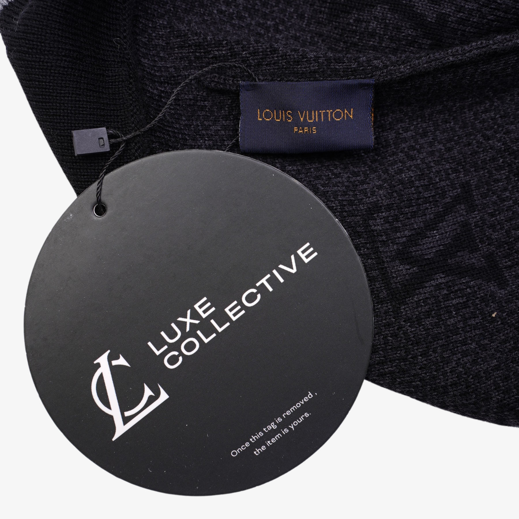 Louis Vuitton Monogram My Monogram Eclipse Hat, Black, One Size