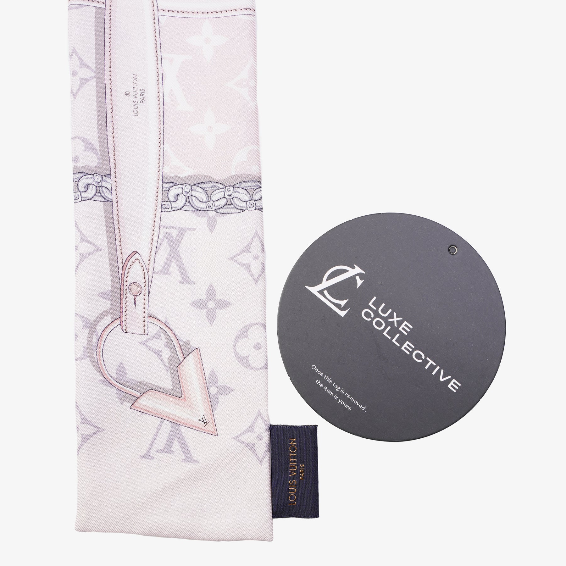 Louis Vuitton Monogram Confidential Silk Bandeau