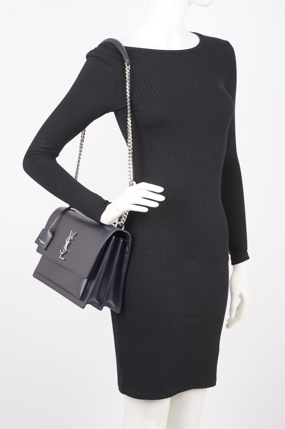 Saint Laurent top handle sunset bag mini and medium #fashion #love