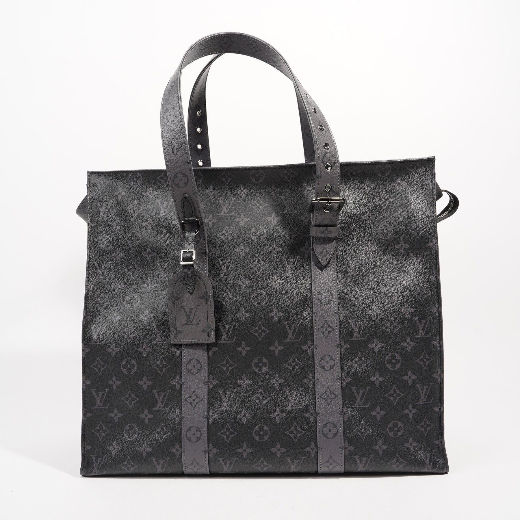 LV x YK Sac Plat 24H Monogram Taurillon Leather - Bags