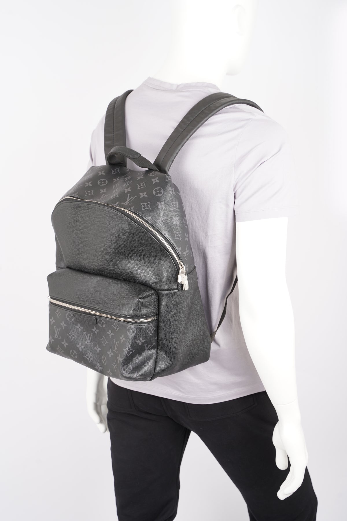 Louis Vuitton Mens Discovery Backpack Monogram Eclipse PM – Luxe