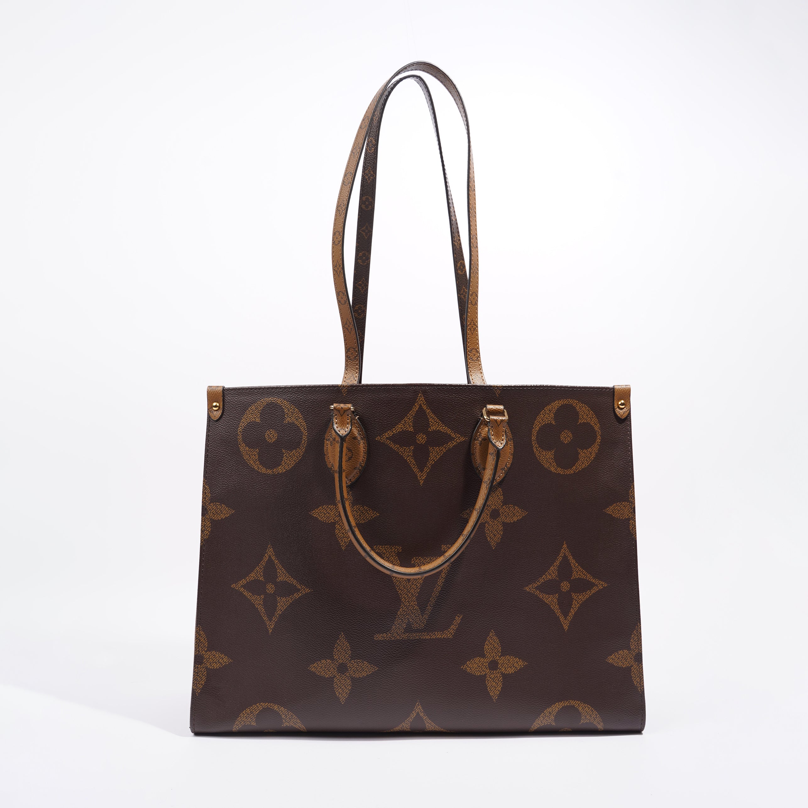 Louis Vuitton Womens On The Go Reverse Monogram GM – Luxe Collective