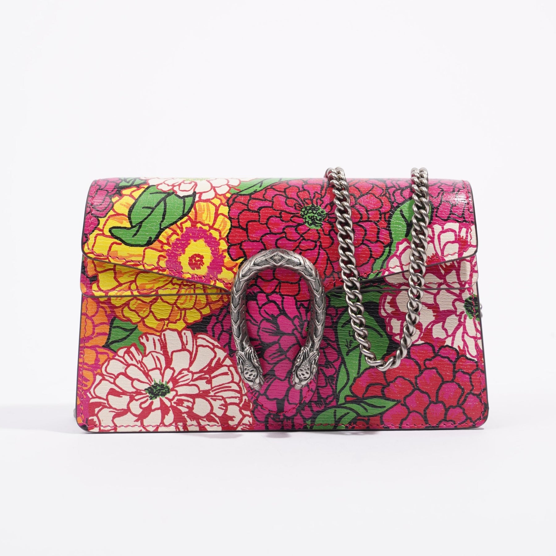 Gucci Ken Scott Print Dionysus Super Mini Bag