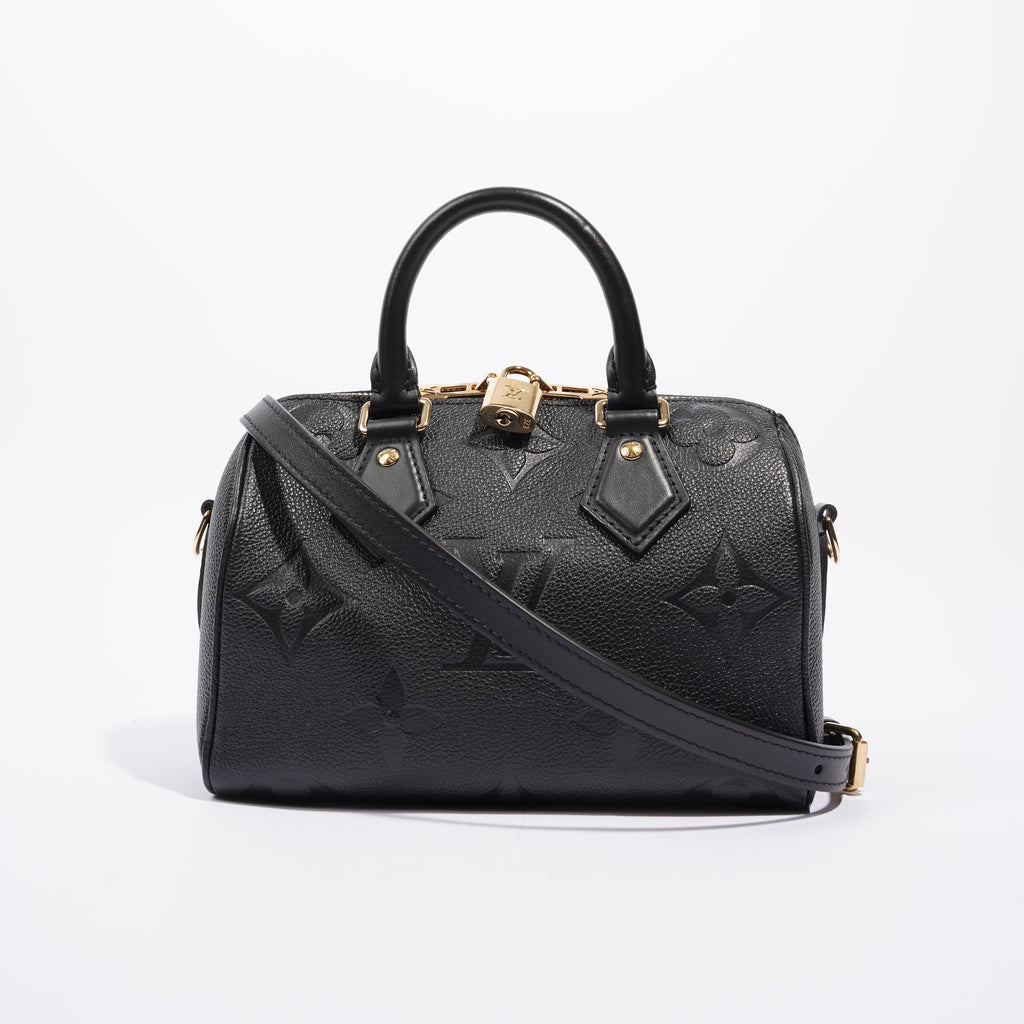 Louis Vuitton SPEEDY BANDOULIÈRE Monogram Empreinte leather 20 Bag