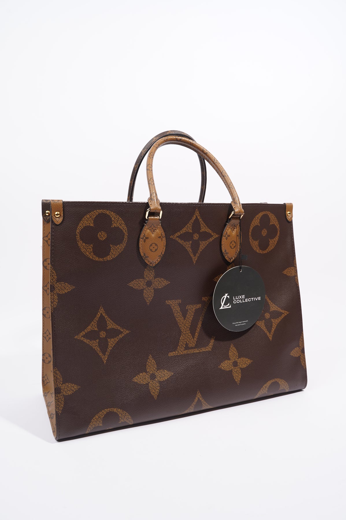 Louis Vuitton Womens On The Go Reverse Monogram GM – Luxe Collective