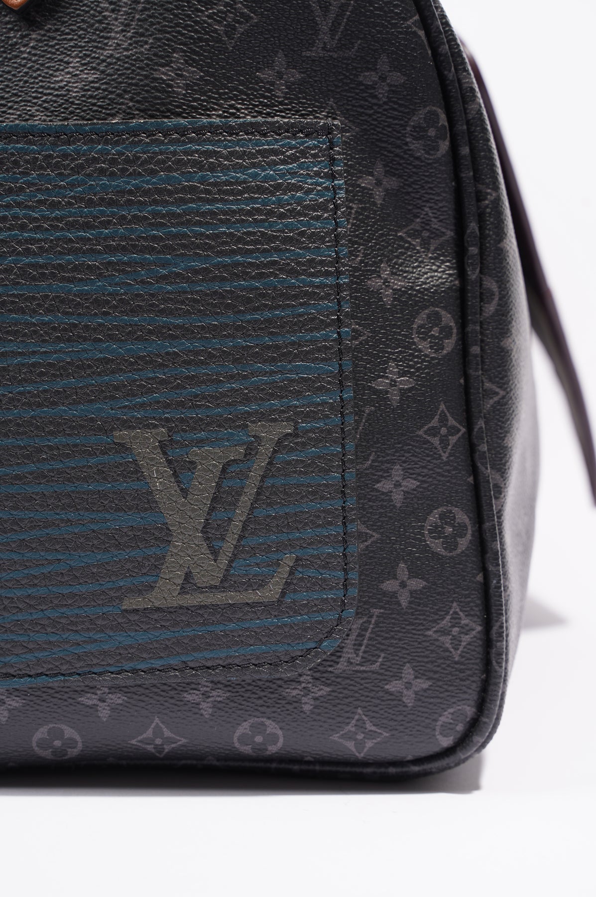 Louis Vuitton Virgil Abloh Purple Green Patchwork Bandouliere Shoulder  Strap Leather ref.542196 - Joli Closet