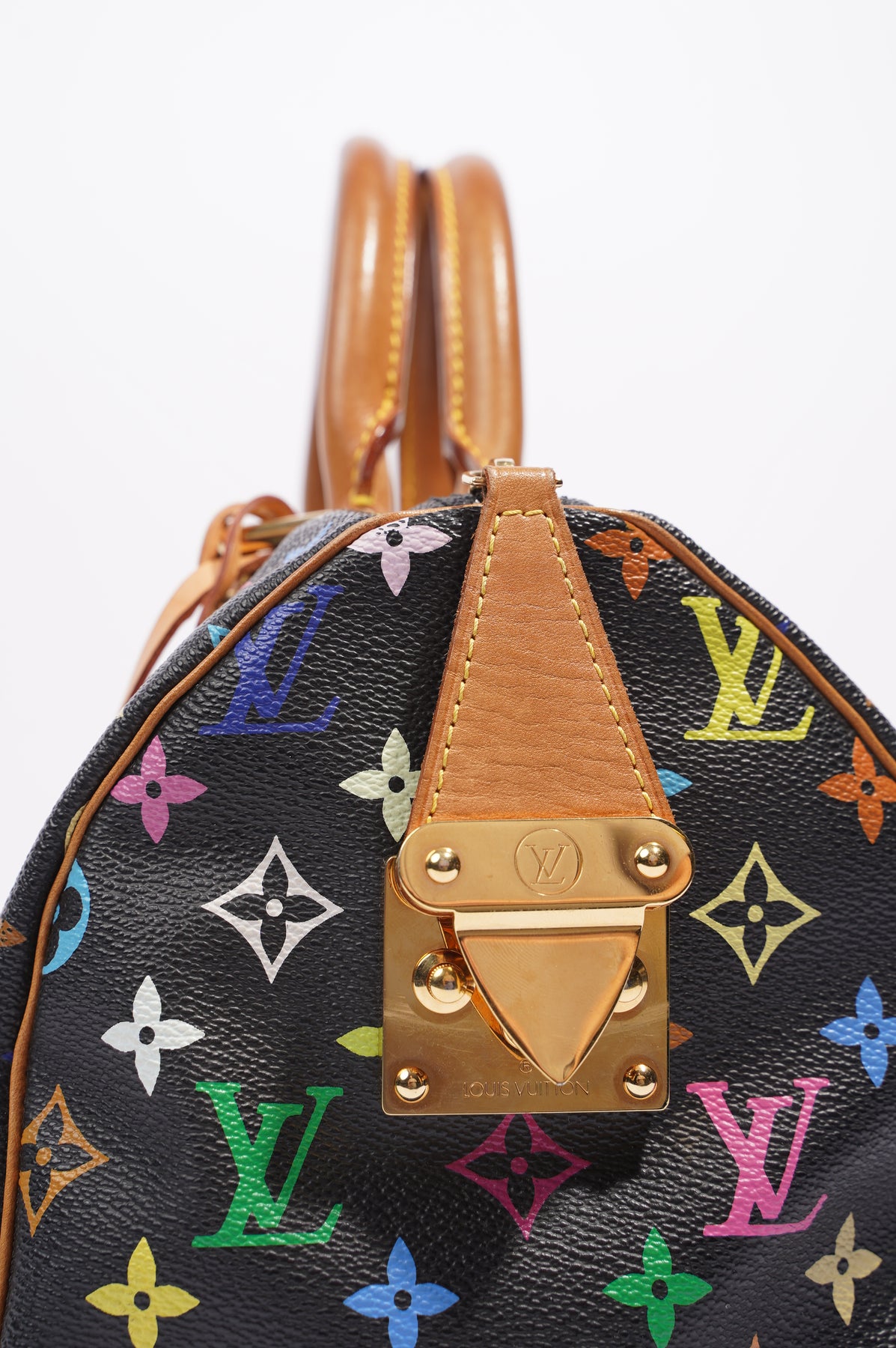 Louis Vuitton // Black Murakami Speedy 30 Bag – VSP Consignment