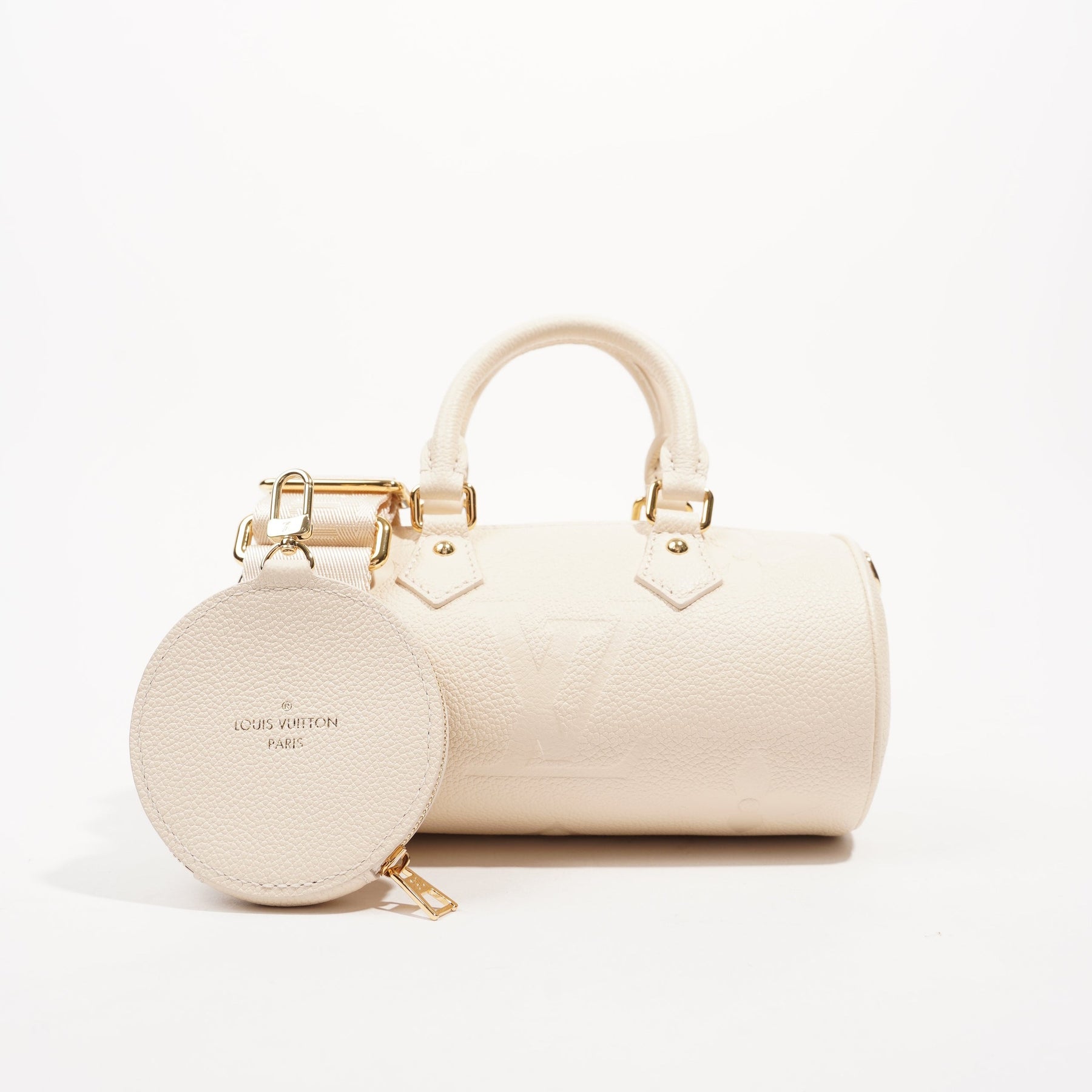Louis Vuitton Womens Papillon BB Empreinte Cream – Luxe Collective