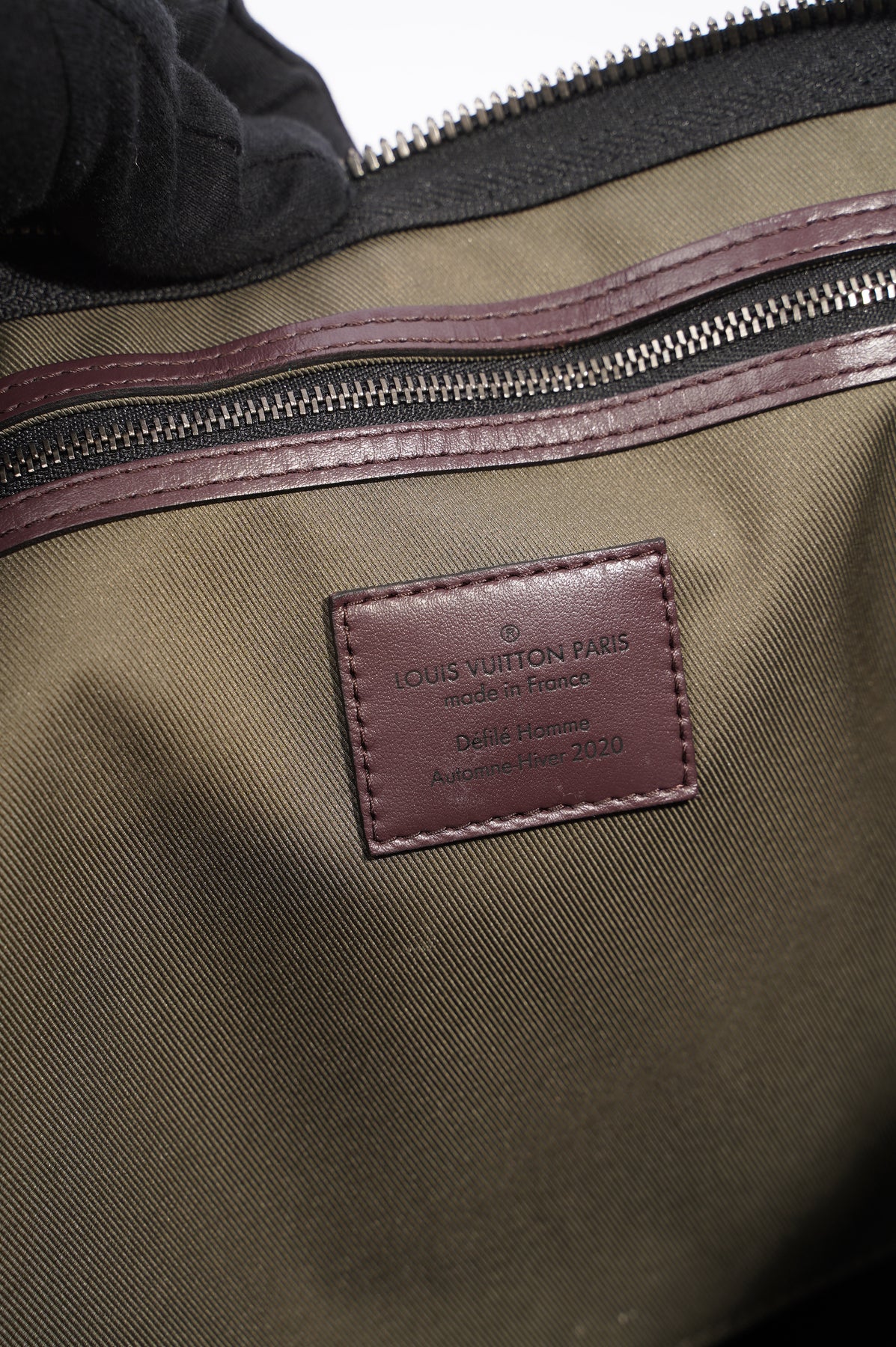 Louis Vuitton Virgil Abloh Purple Green Patchwork Bandouliere Shoulder  Strap Leather ref.542196 - Joli Closet