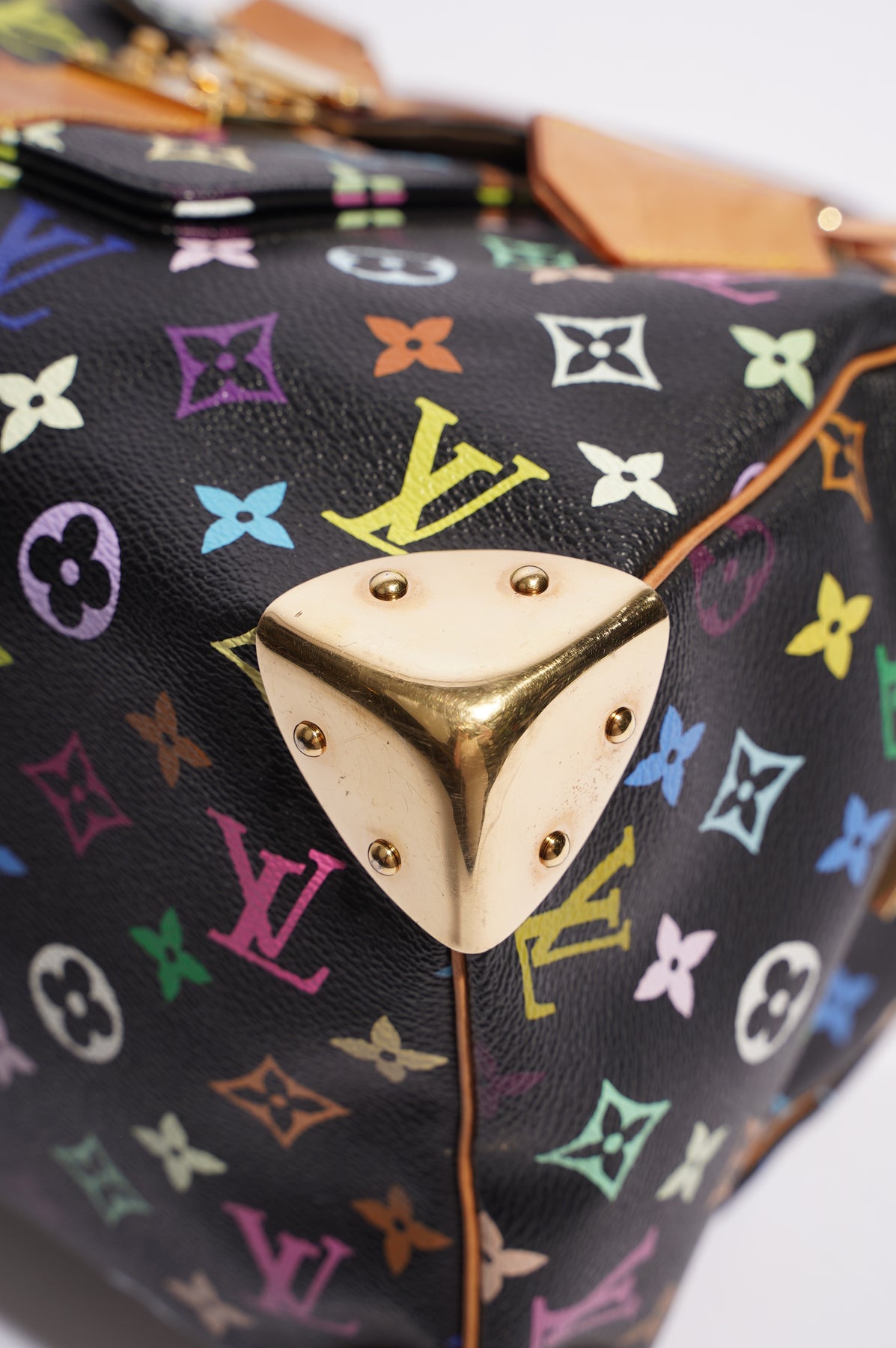 TAKASHI MURAKAMI X LOUIS VUITTON BLACK MONOGRAM MULTICOLORE SPEEDY 30 –  LuxuryPromise