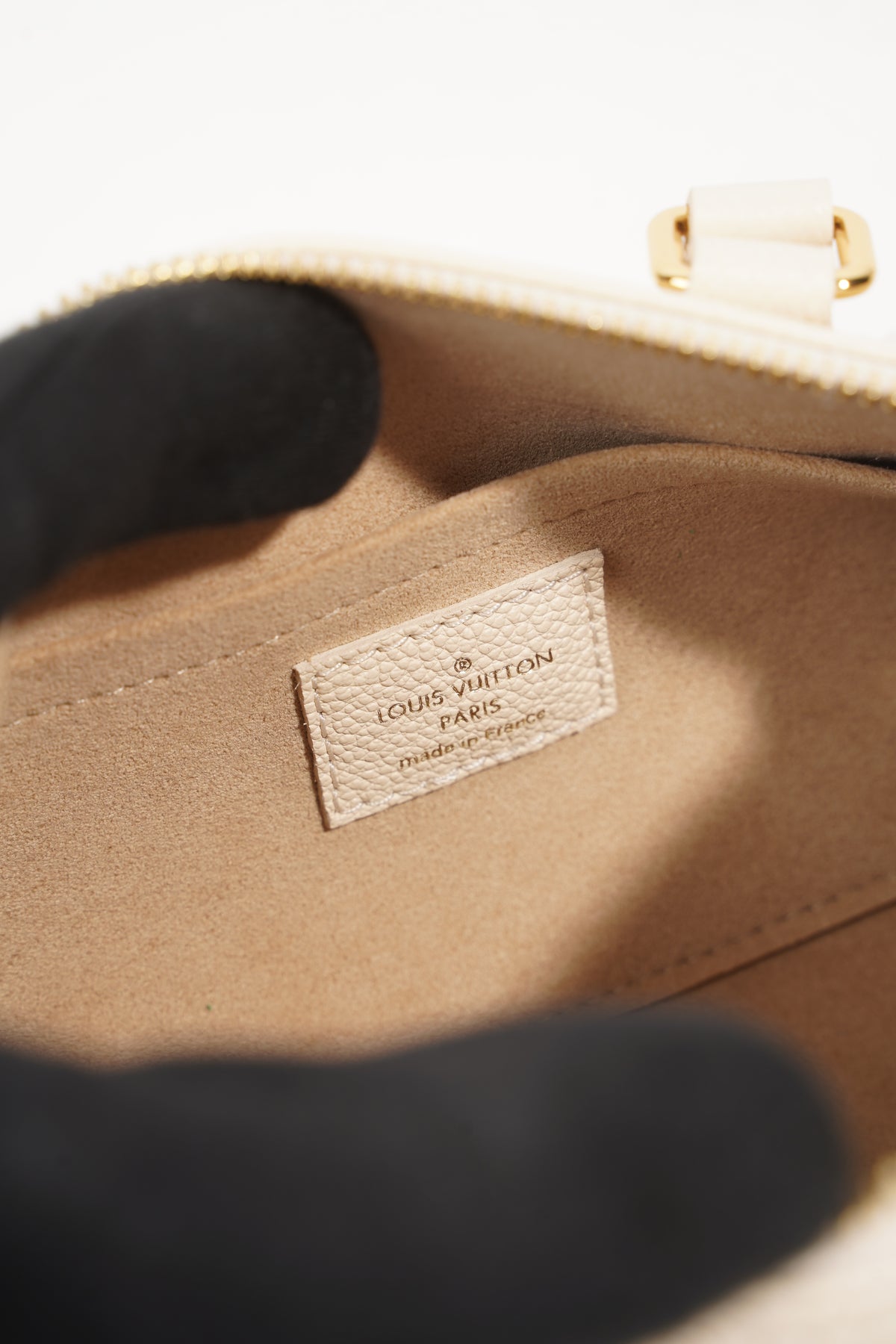 Louis Vuitton Bi-Color Black/Beige Monogram Empreinte Leather Papillon BB  Bag - Yoogi's Closet