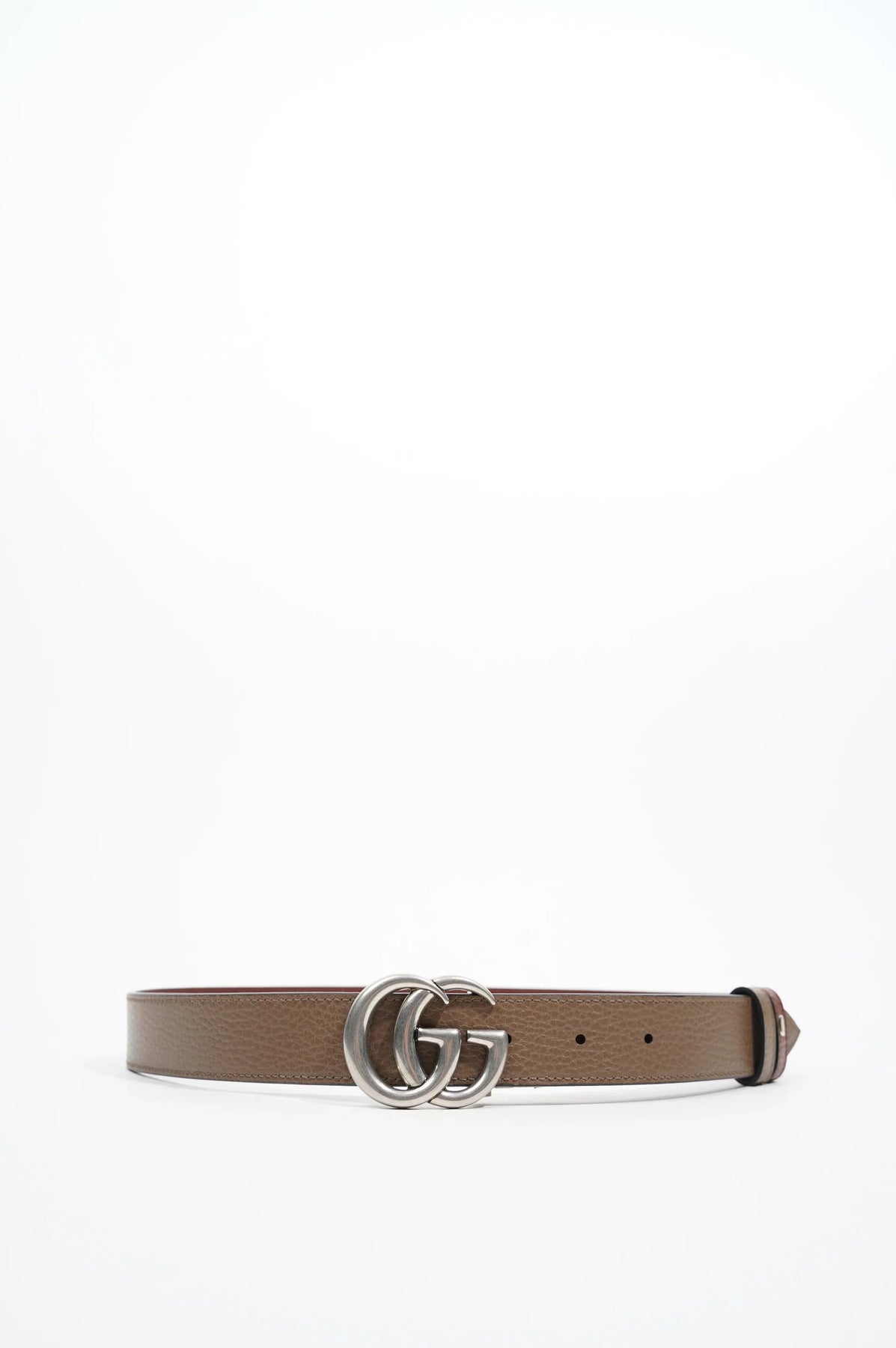 Gucci 30mm gg Marmont Reversible Belt in Pink