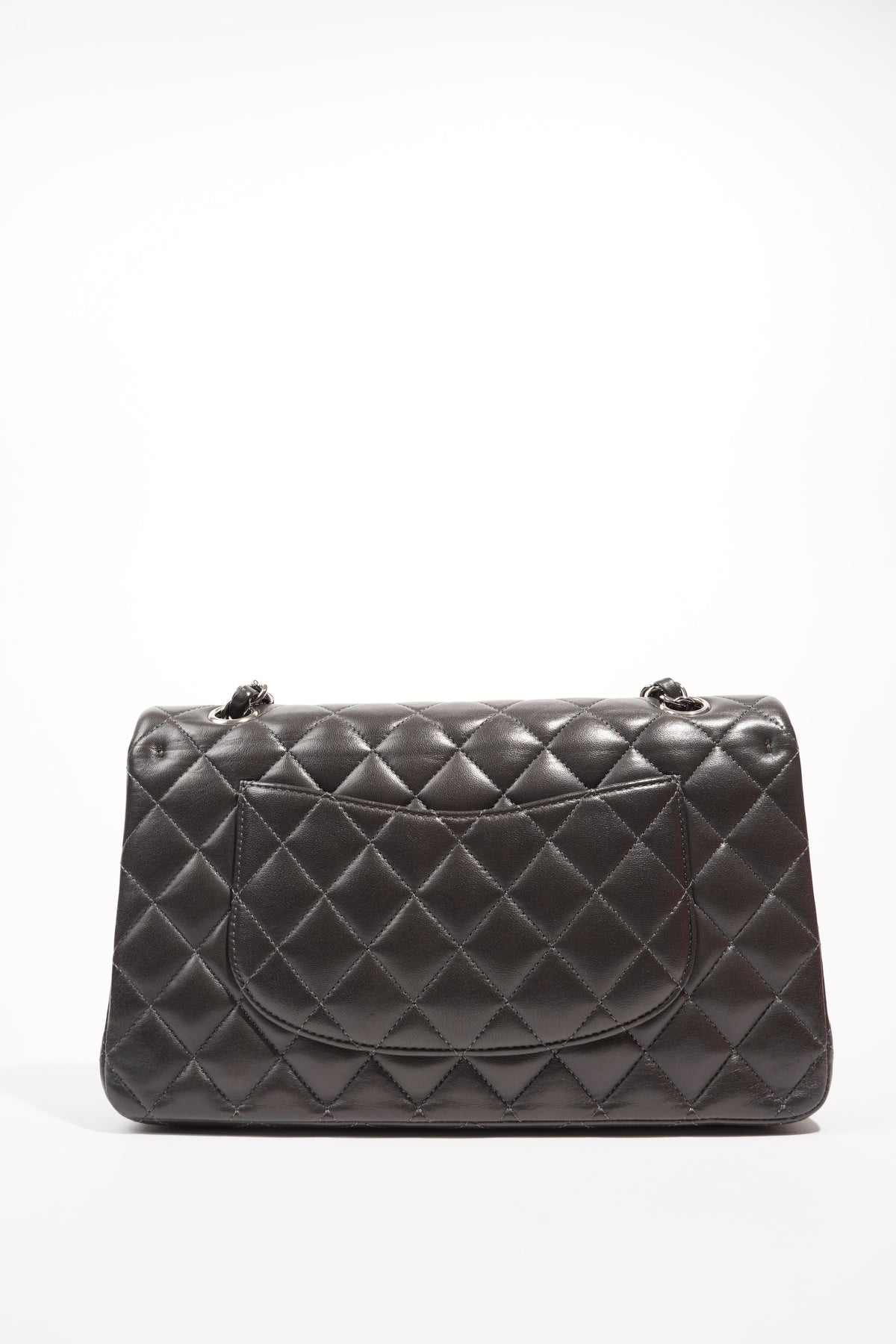 Chanel Womens Classic Flap Dark Grey Medium – Luxe Collective