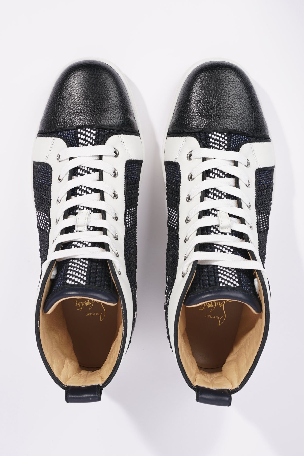 Christian Louboutin Navy Coolito Man Black - Mens Shoes - Size 43.5