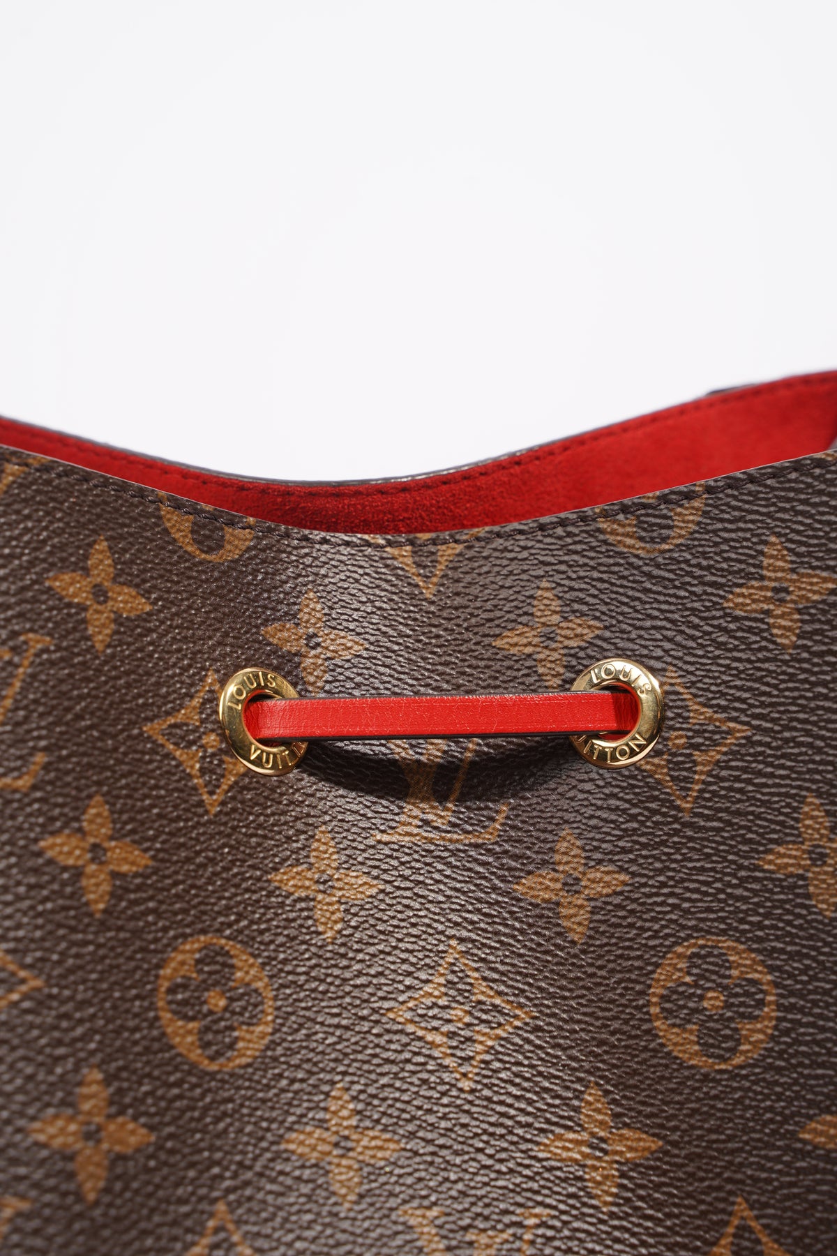 Louis Vuitton NEO Noe Womens shoulder bag M44021 Cocrico red Cloth  ref.220568 - Joli Closet