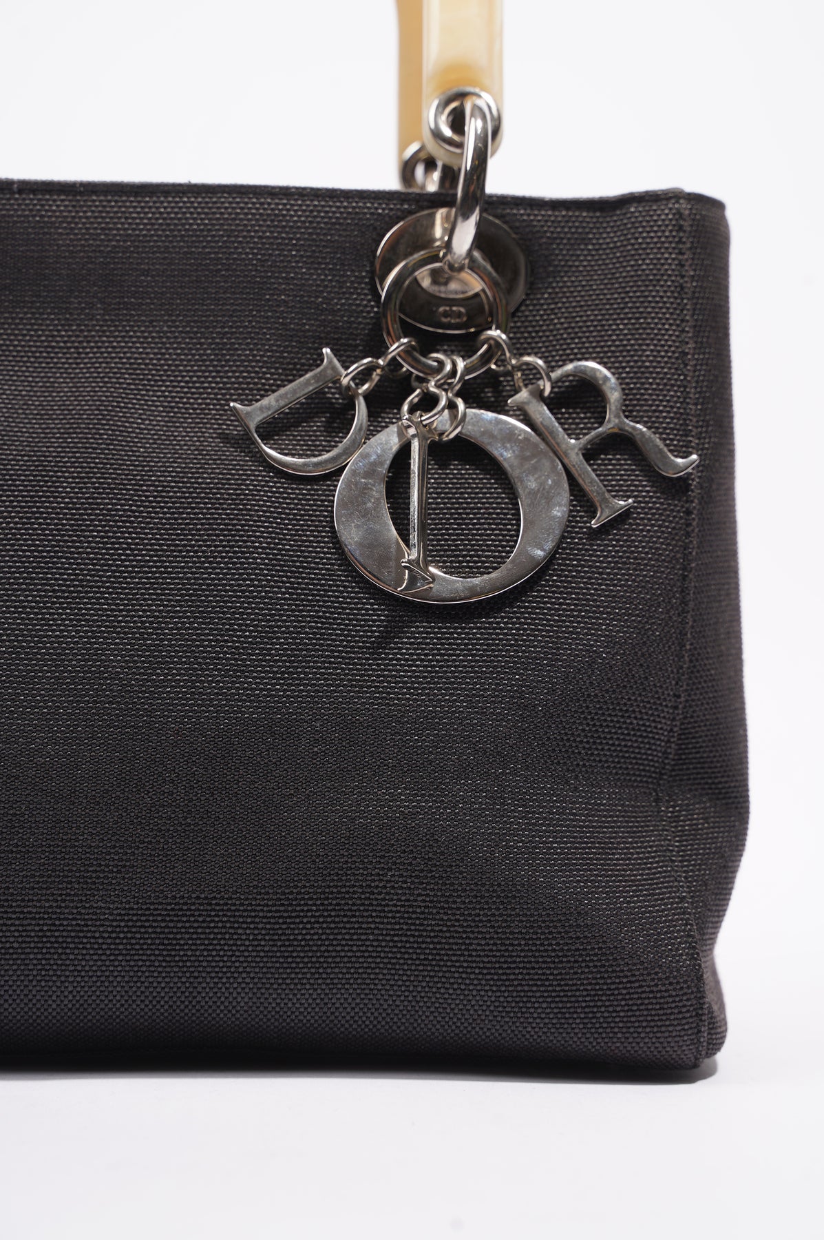 Christian Dior Vintage Medium Patent Diorissimo Lady Dior Bag