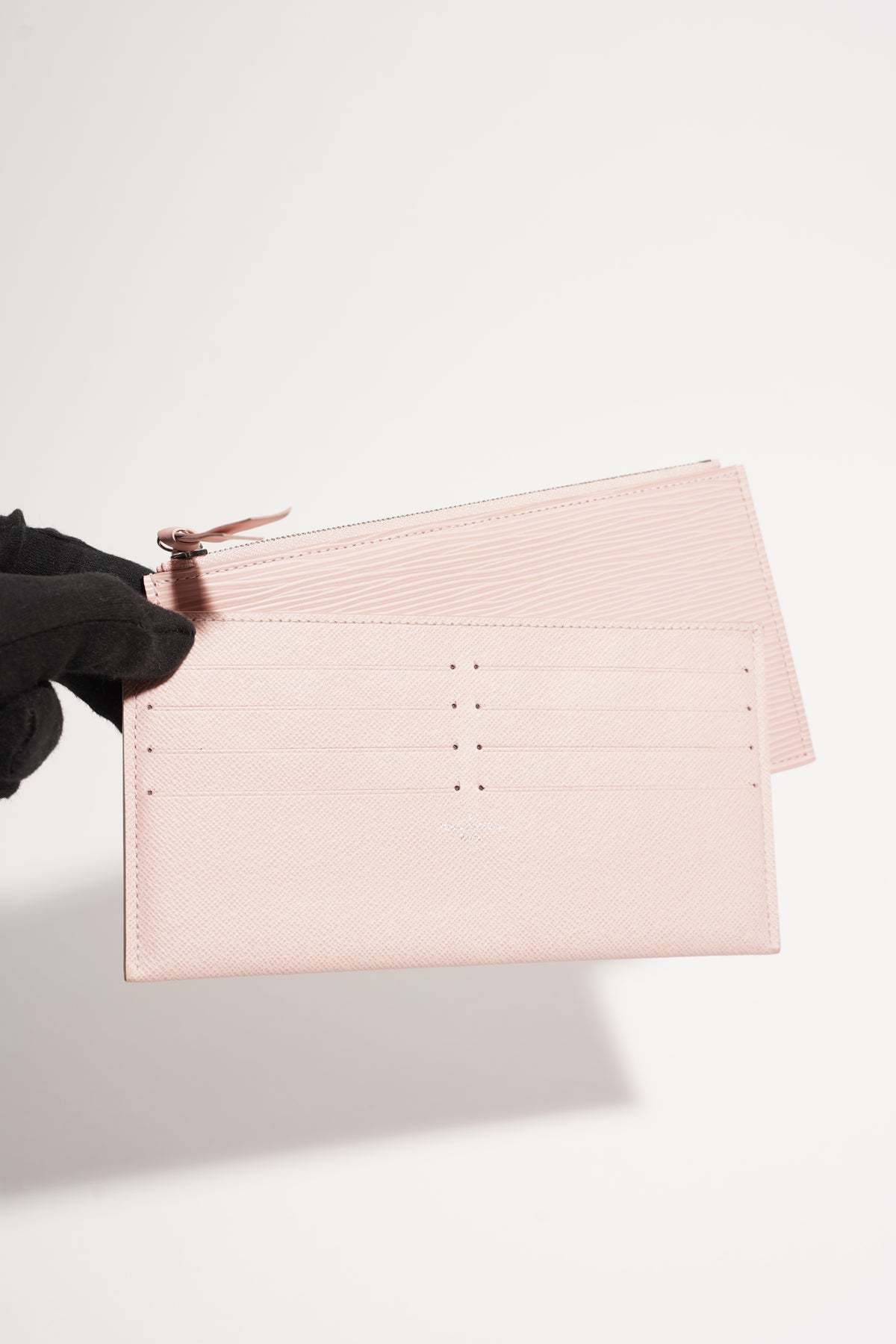 Louis Vuitton - Pochette Félicie Epi Leather Clutch Rose Balerine
