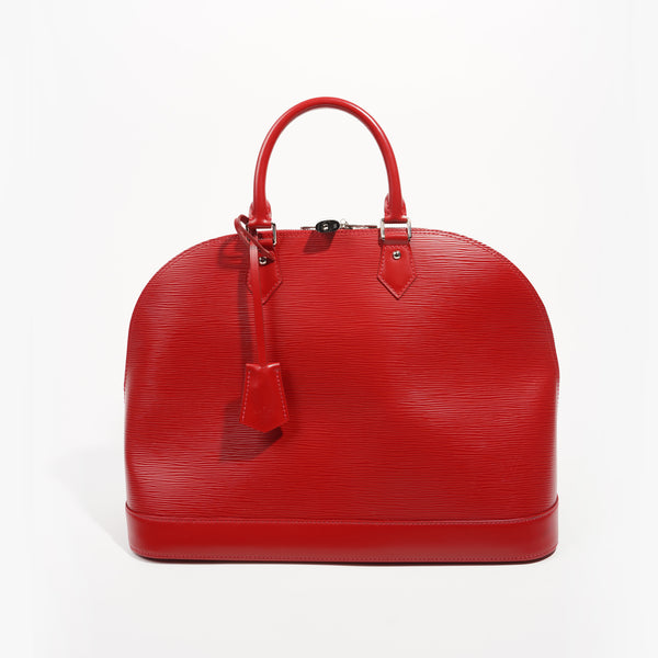 Louis Vuitton Womens Alma Red Epi Leather PM – Luxe Collective