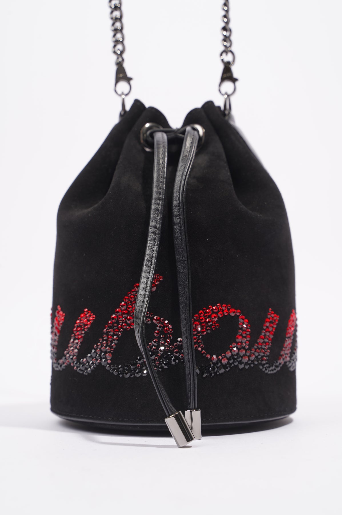 Christian louboutin marie jane bucket bag hot sale