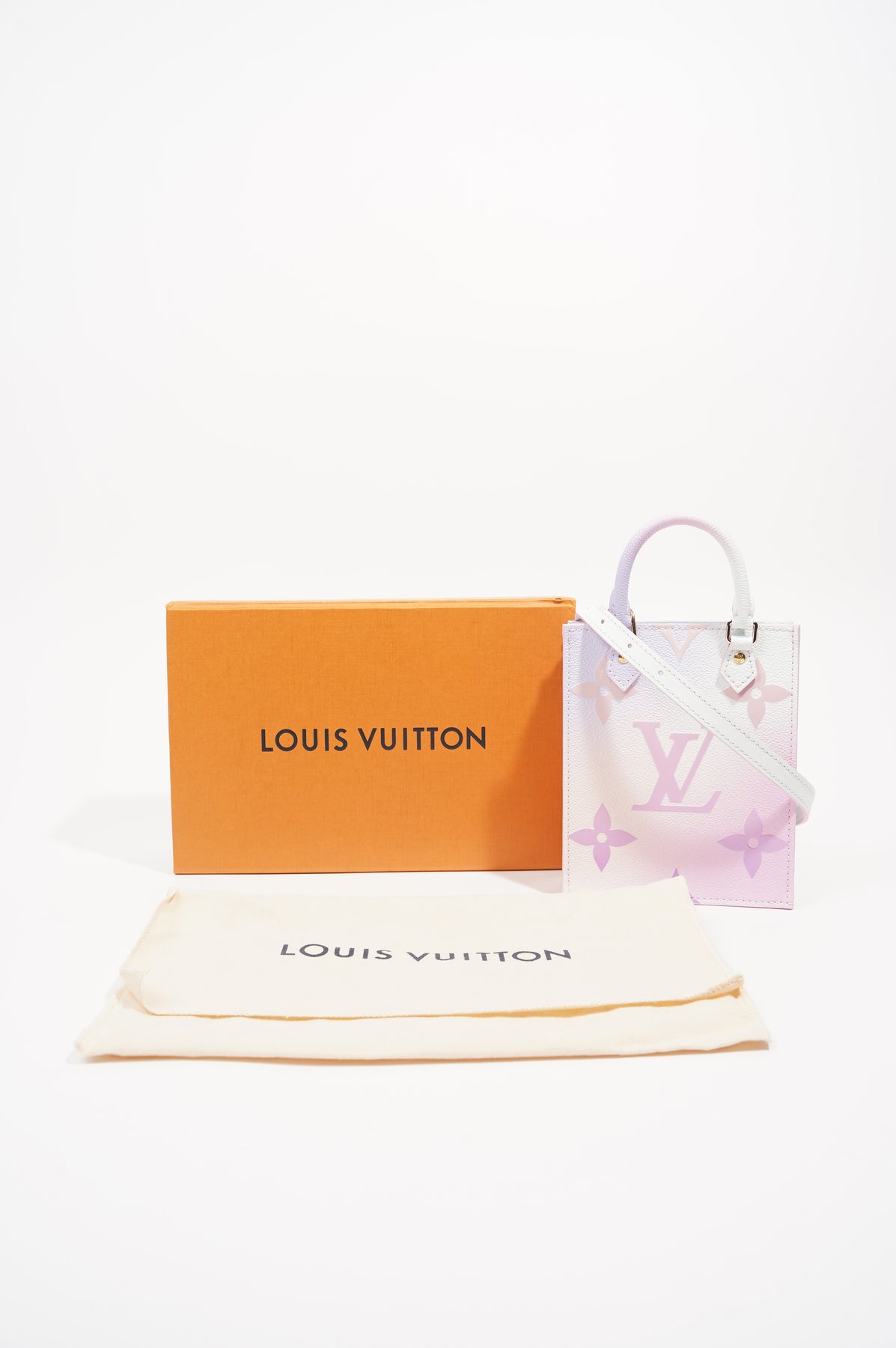 Louis Vuitton Petite Sac Plat, Sunrise Pastel, New in Box WA001