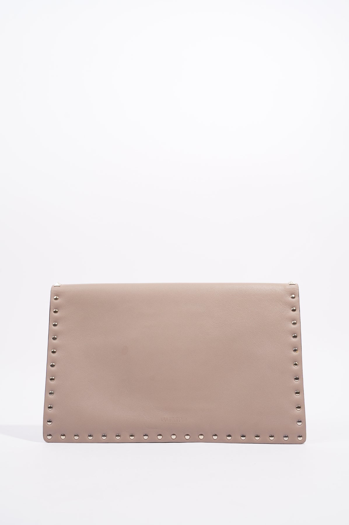 Valentino Womens Rockstud Envelope Clutch Nude – Luxe Collective