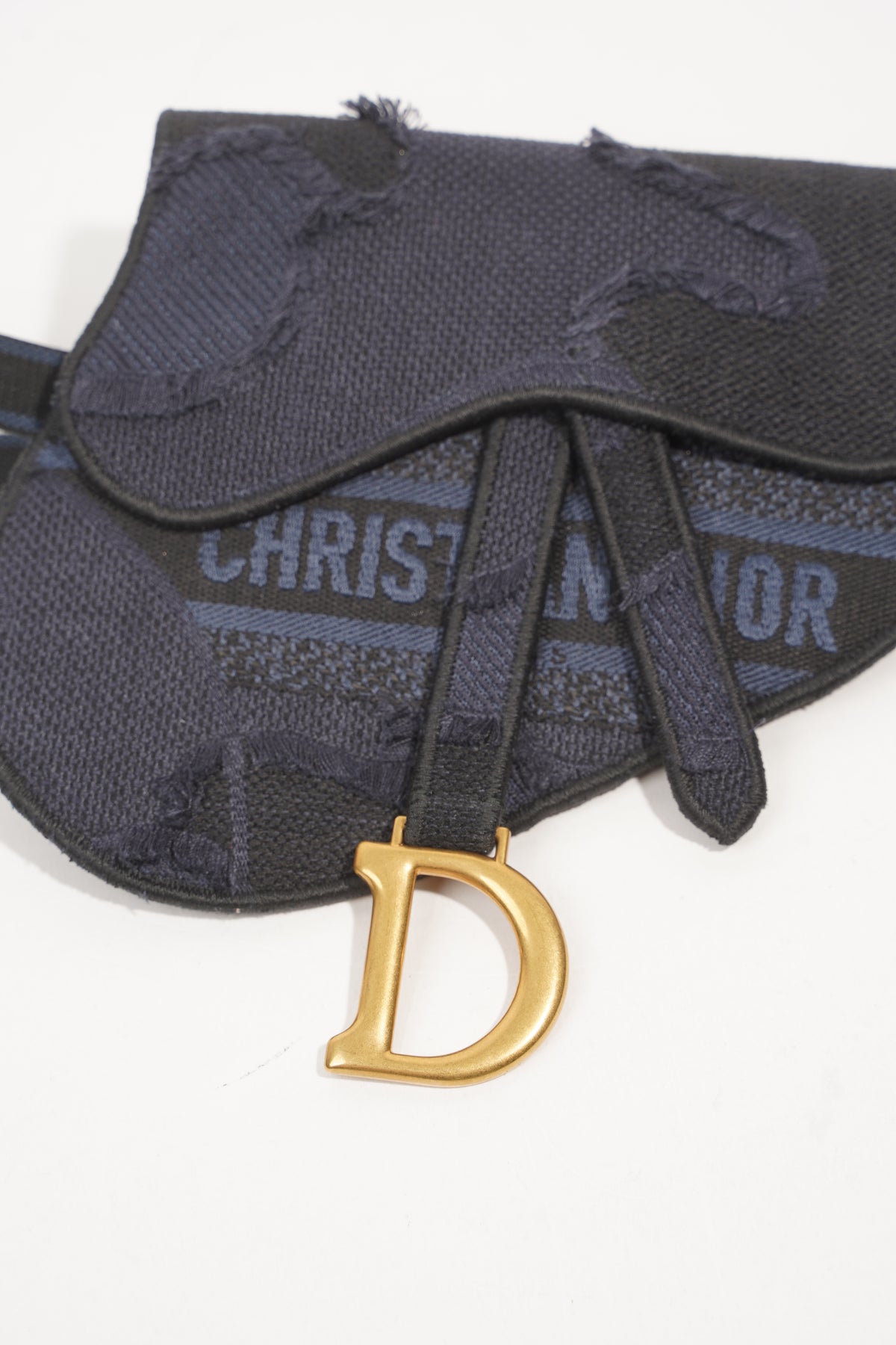 Dior Oblique Saddle Belt Pouch (SHF-9nu6hf) – LuxeDH