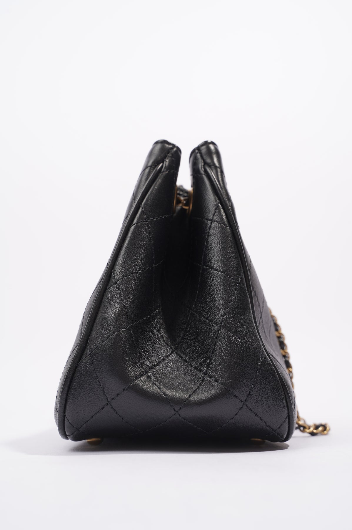 Chanel Womens Mini Amulat Bucket Bag Black Lambskin / Gold – Luxe Collective