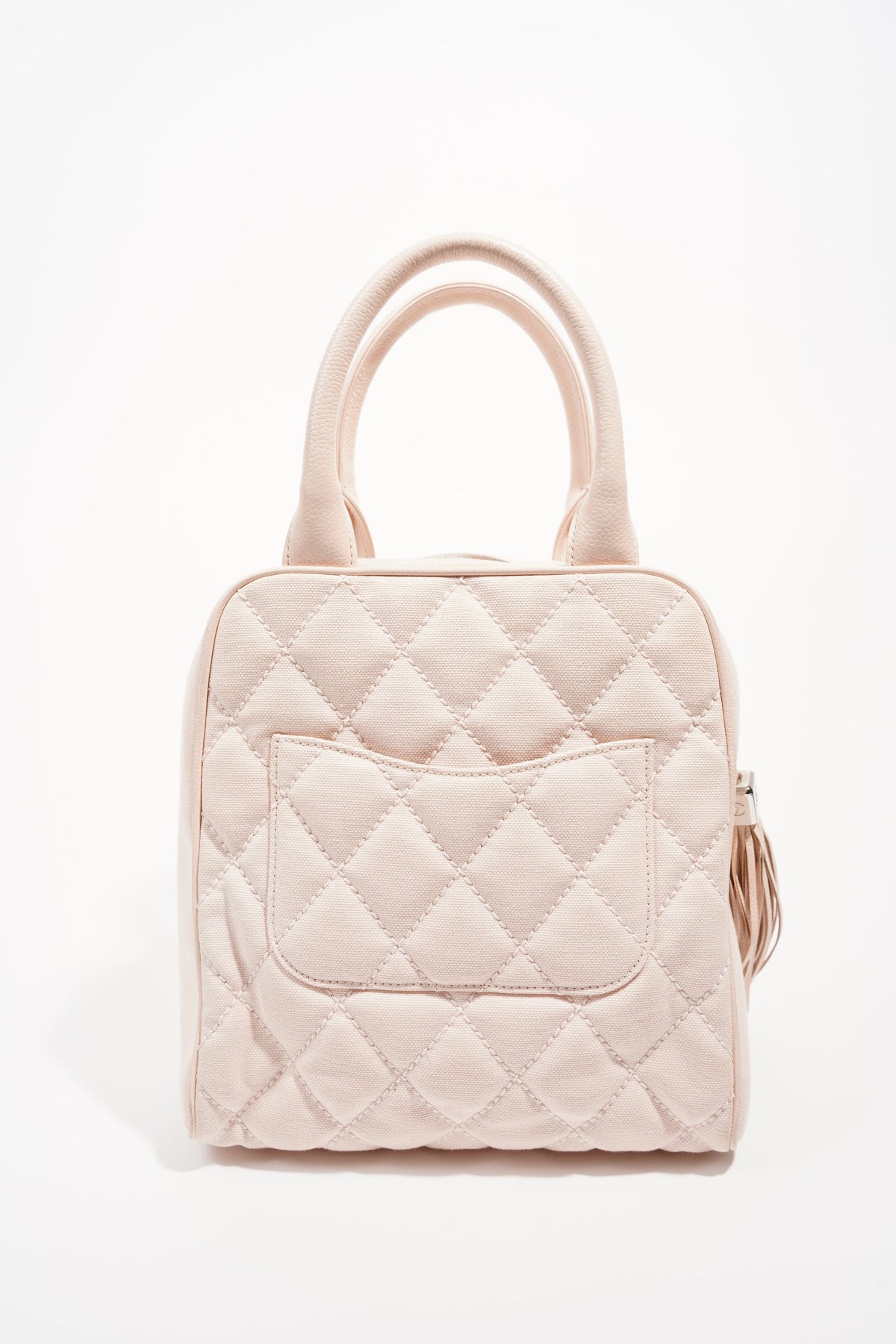 Auth-CHANEL-Matelasse-Lamb-Skin-Small-Hobo-Shoulder-Bag-Pink-AS3917-Used-F/S