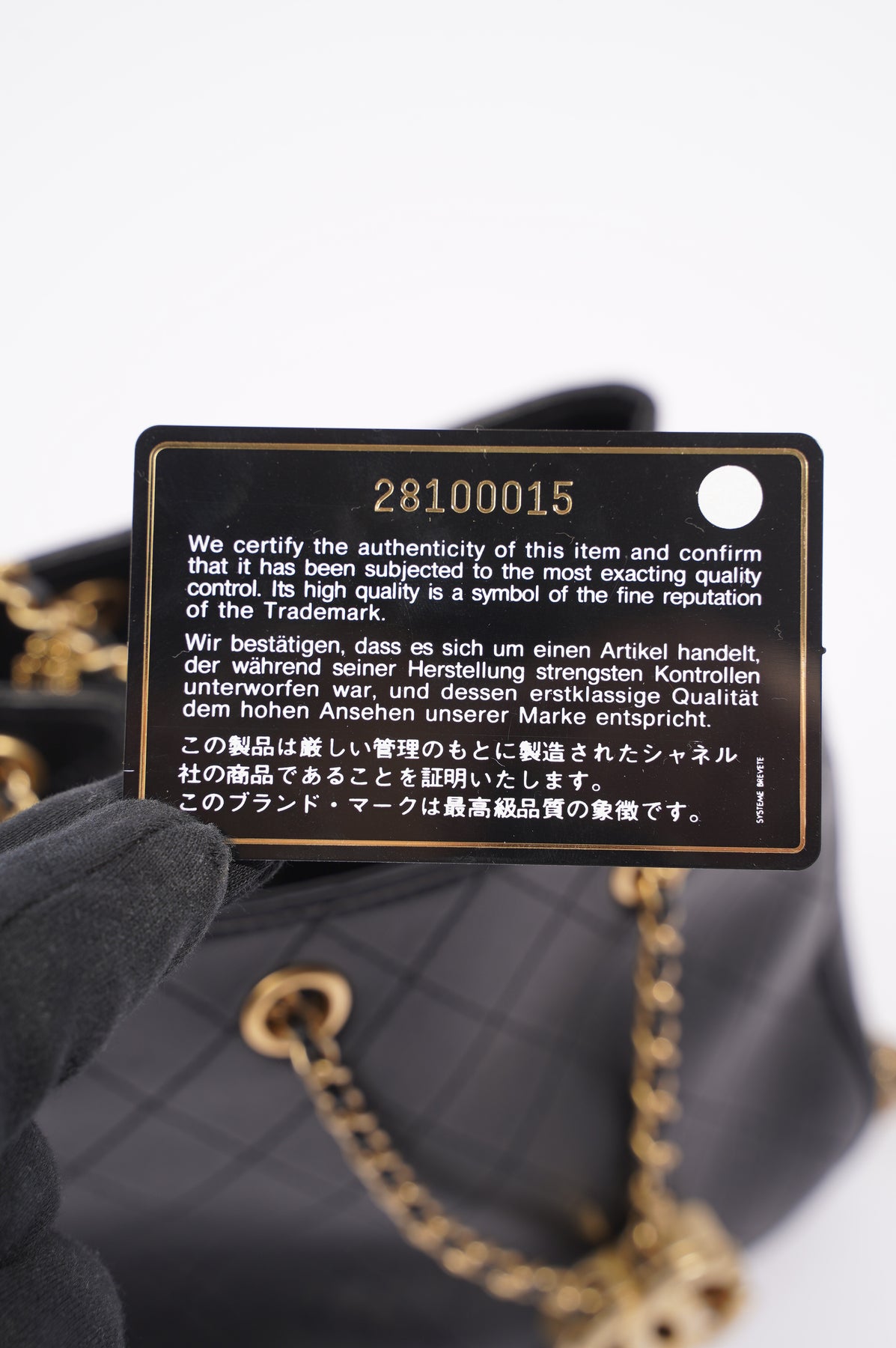 Chanel Womens Mini Amulat Bucket Bag Black Lambskin / Gold – Luxe Collective